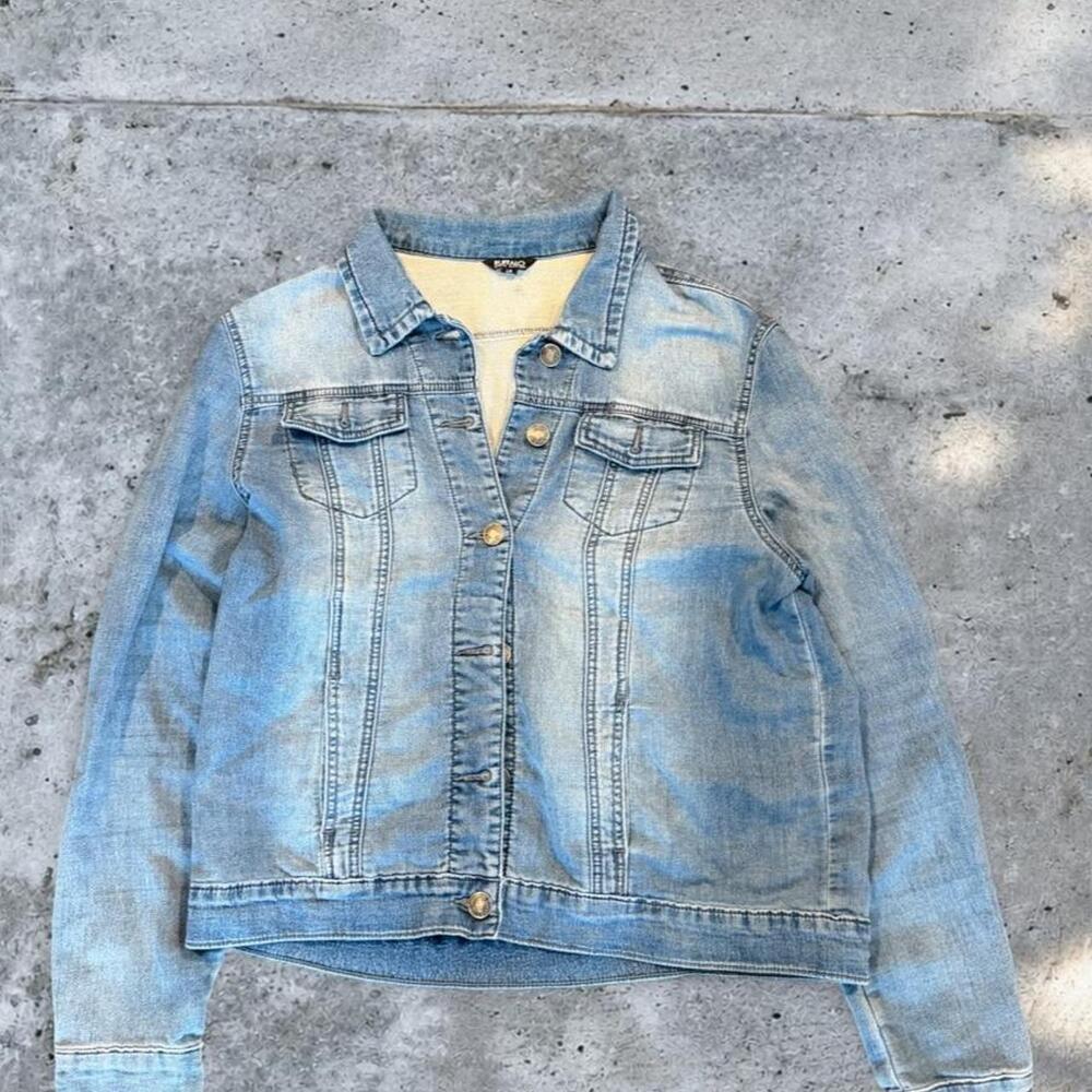 Buffalo David Bitton Y2K Denim Jacket – Men’s Large